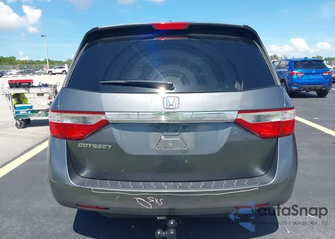 2013 Honda Odyssey Ex-L из США, поврежденный, VIN 5FNRL5H68DB040838